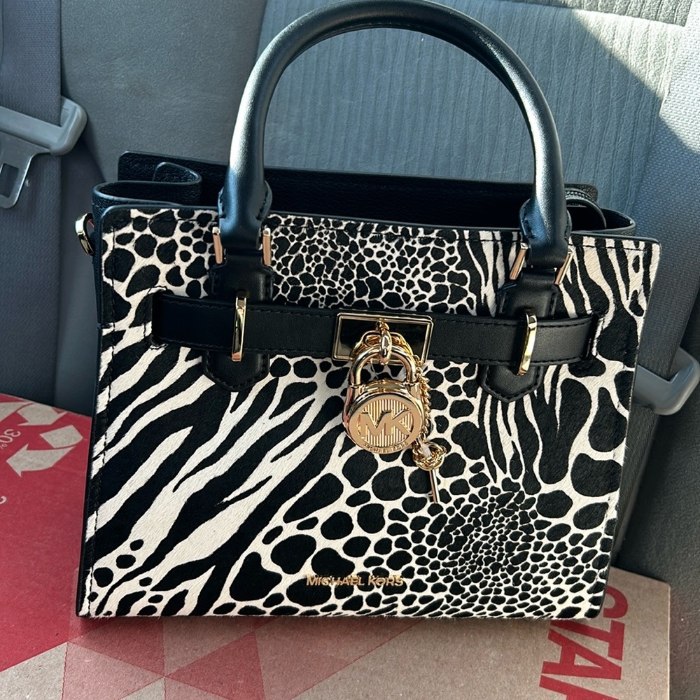 NWT Michael Kors Hamilton Small Satchel